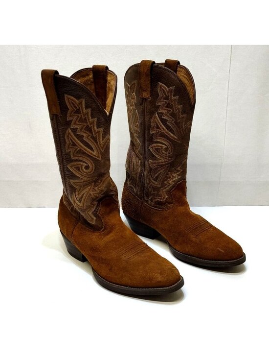 Twisted X Tech X MWT0009 Western Cowboy Boots Leather Embroidered Upper Men 8.5D main image 13